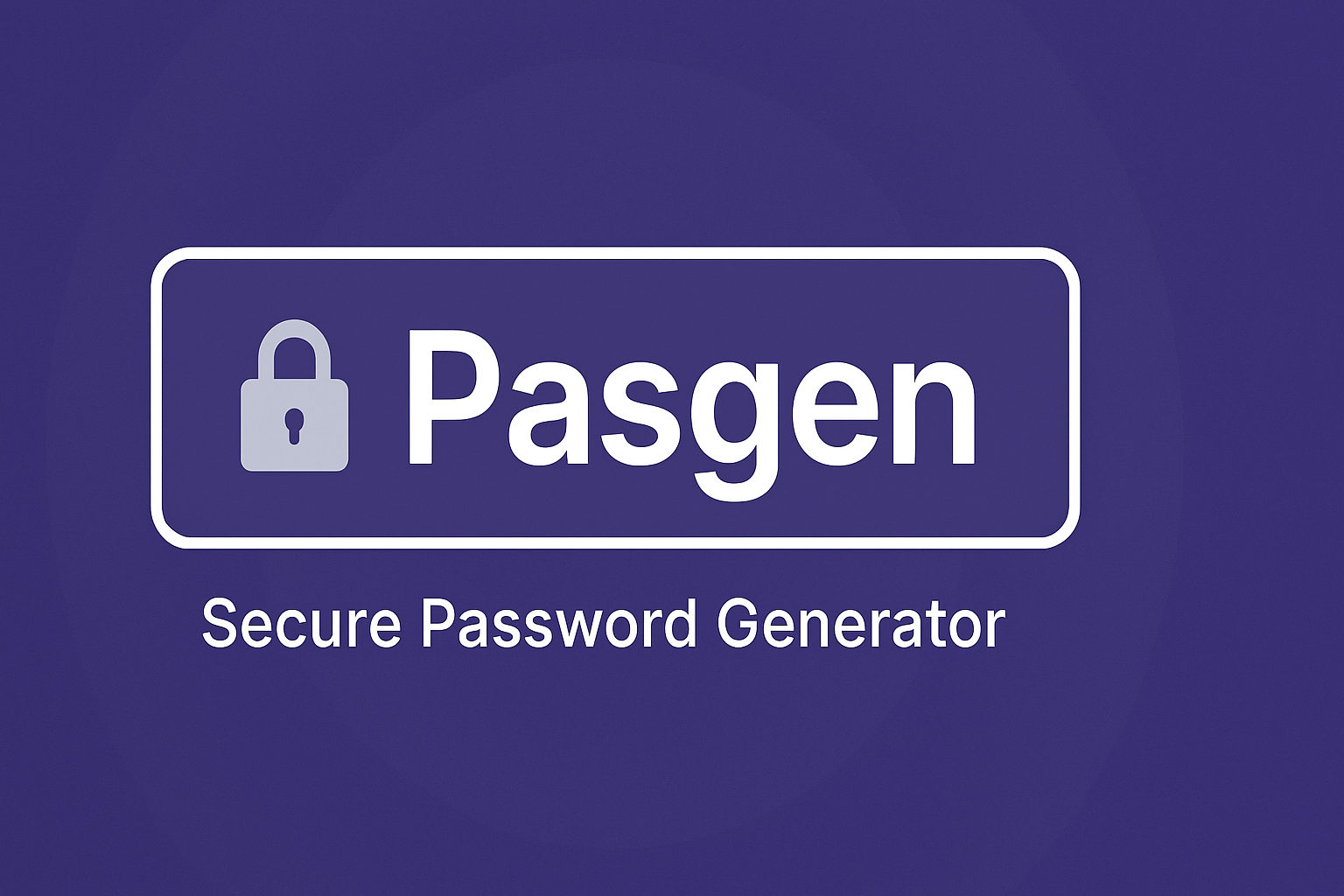 Free online password generator – simple, customizable, and privacy-conscious